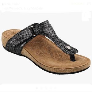 Taos Lucy comfort metallic sandals